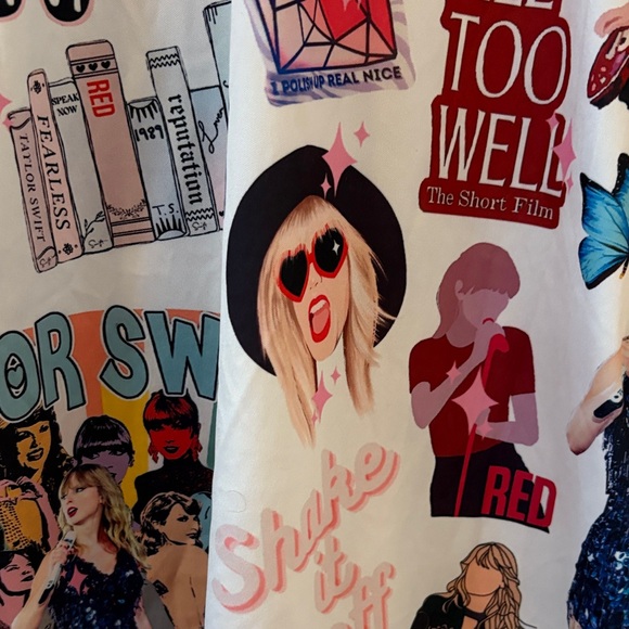 Unbranded Taylor Swift Pajama Top - Picture 12 of 14